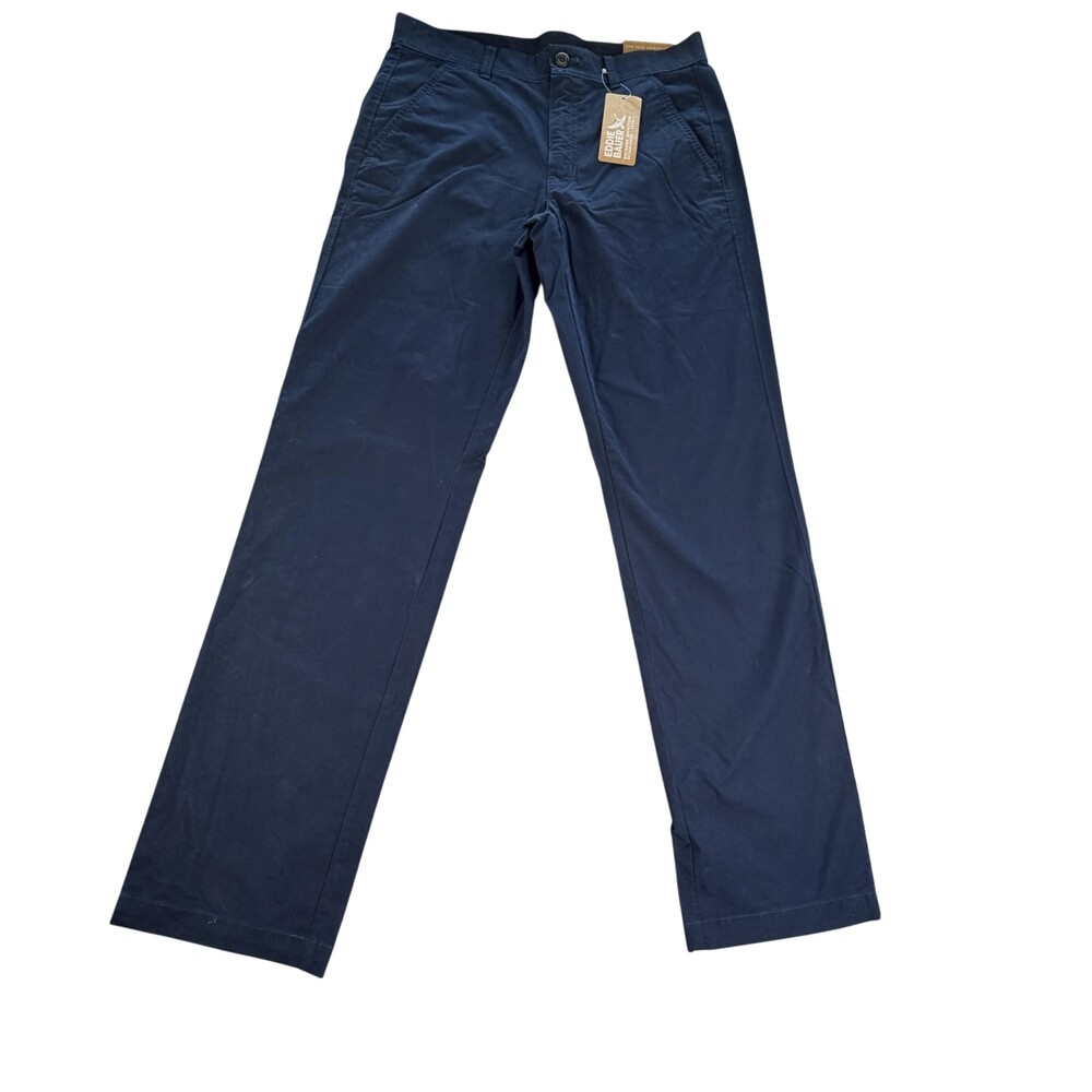 Eddie Bauer Pants Mens 32x31 Blue Getaway Flex Twill 2.0 Classic Stretch Chino